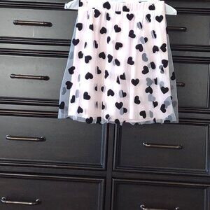 Girls Valentines Day Skirt